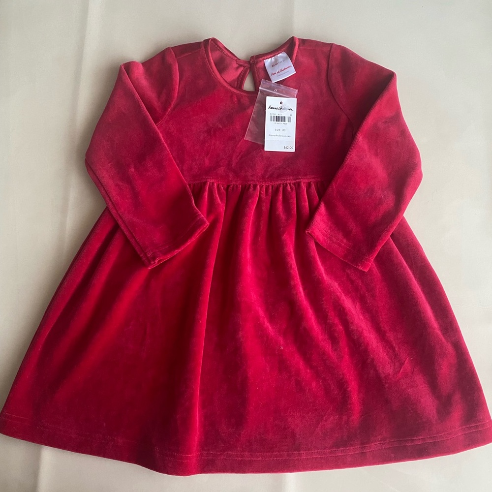 Hanna Andersson Velour Dress